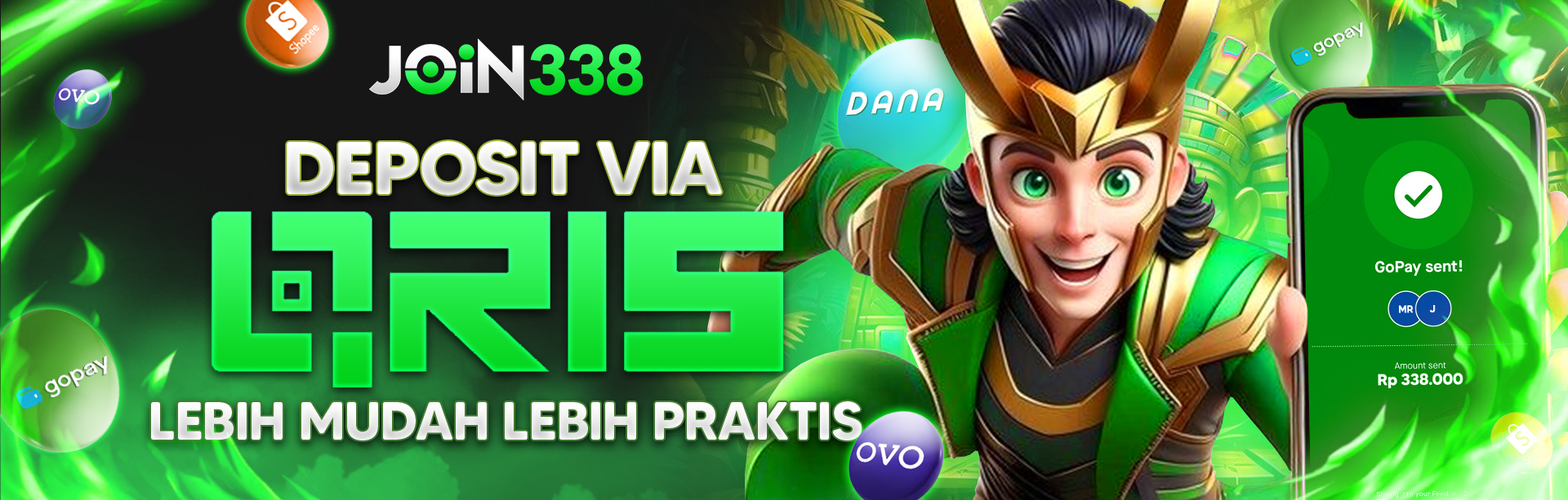 DEPOSIT CEPAT VIA QRIS